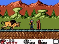 une photo d'Ã©cran de Lucky Luke sur Nintendo Game Boy Color